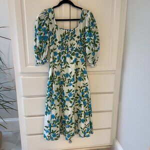 Olivia James The Label Bridget Midi Dress in Bloom